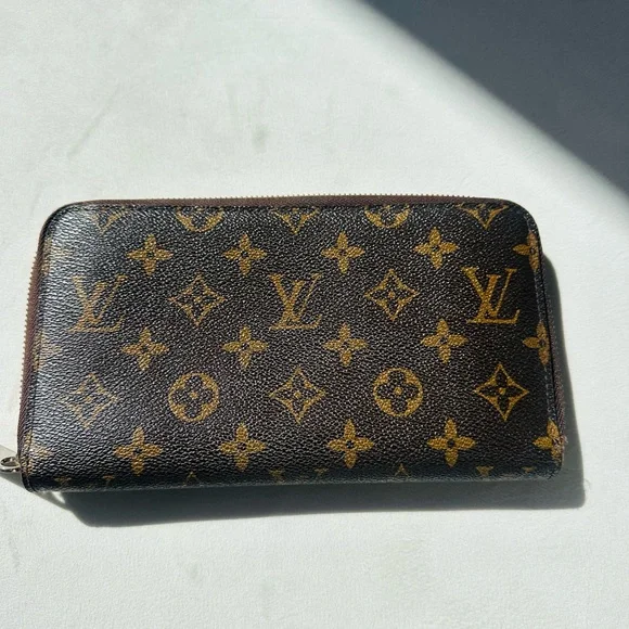 Louis Vuitton Monogram Zippy Organizer, Men,Women,Unisex Long Wallet